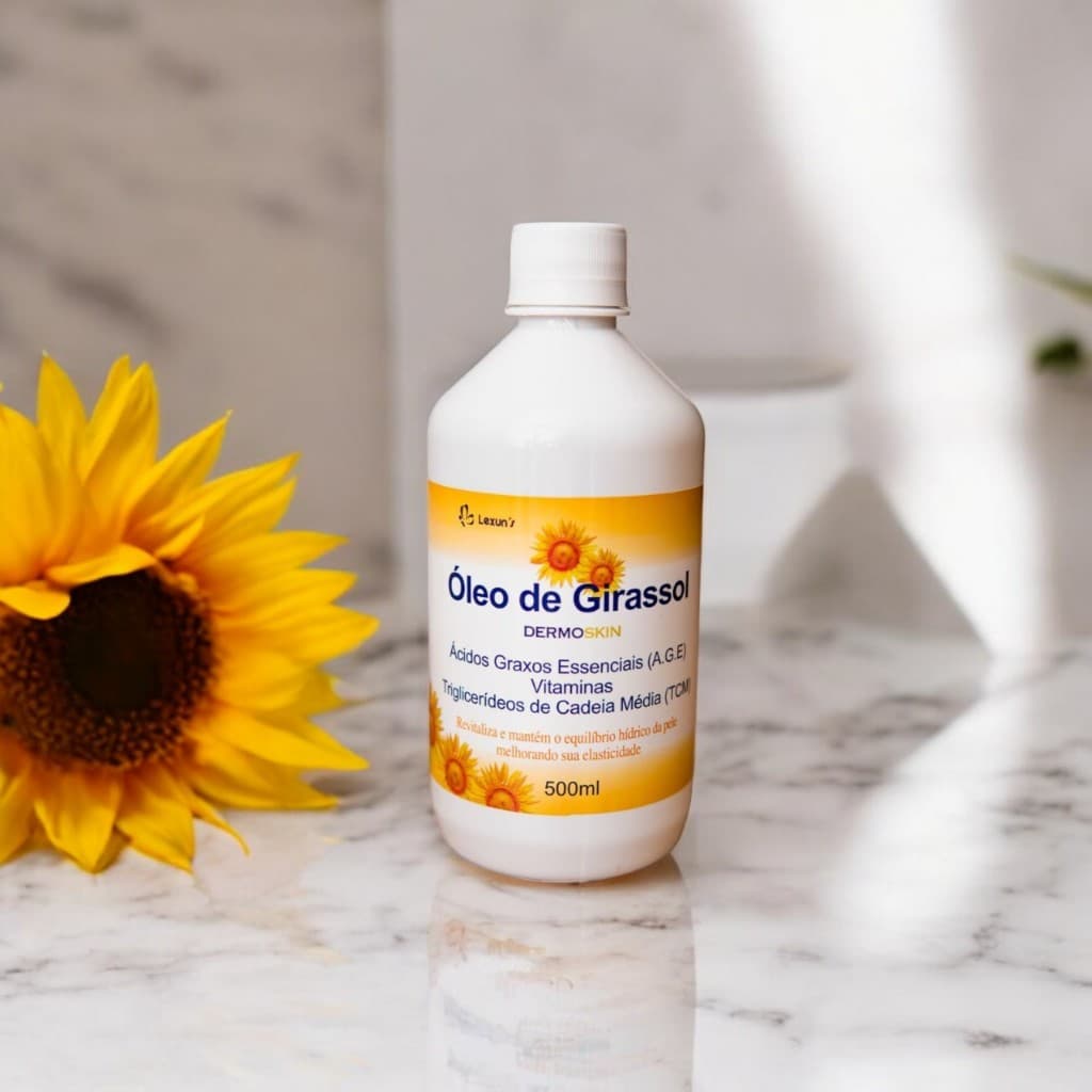 Óleo de Girassol 500ml Cicatrizante (AGE)