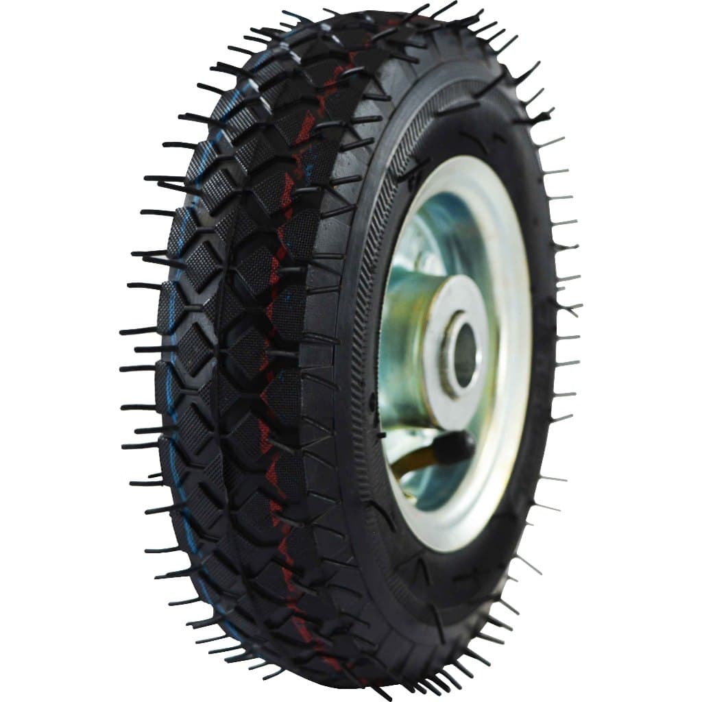 Kit 2 Roda Aro 2.50-4 C/ Câmara Pneu Para Carrinho De Carga