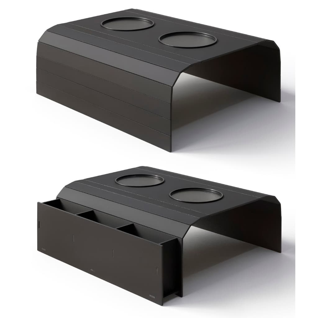 Esteiras Suporte Porta Copos Braço Sofá Apoio Cerveja Simples Preto Modelos, Quantidade e Cores Variadas