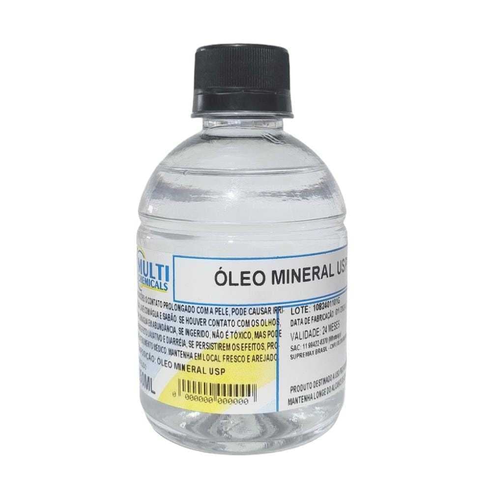 Óleo mineral USP - 250ML - puro