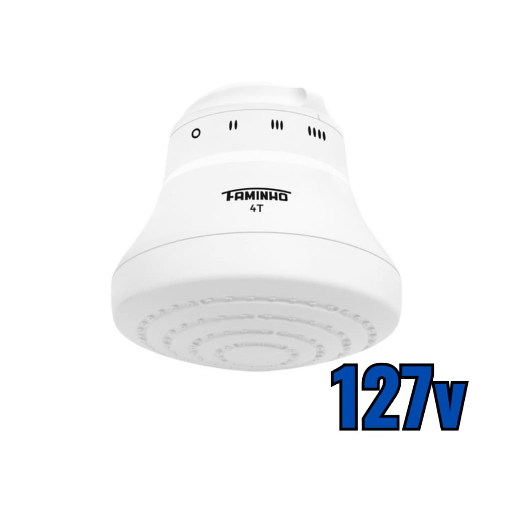 Chuveiro Ducha Faminho 4T Branco 127V 5400W