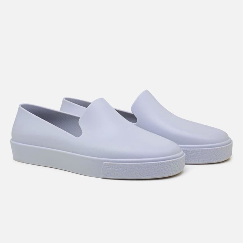 Tênis Feminino Slip On Feminino Injetado Em Pvc Barato Varias Cores Com Palmilha Confort