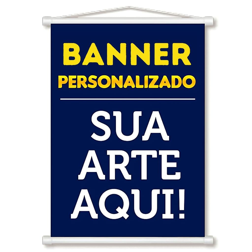 Banner Personalizado CRIAMOS A SUA ARTE