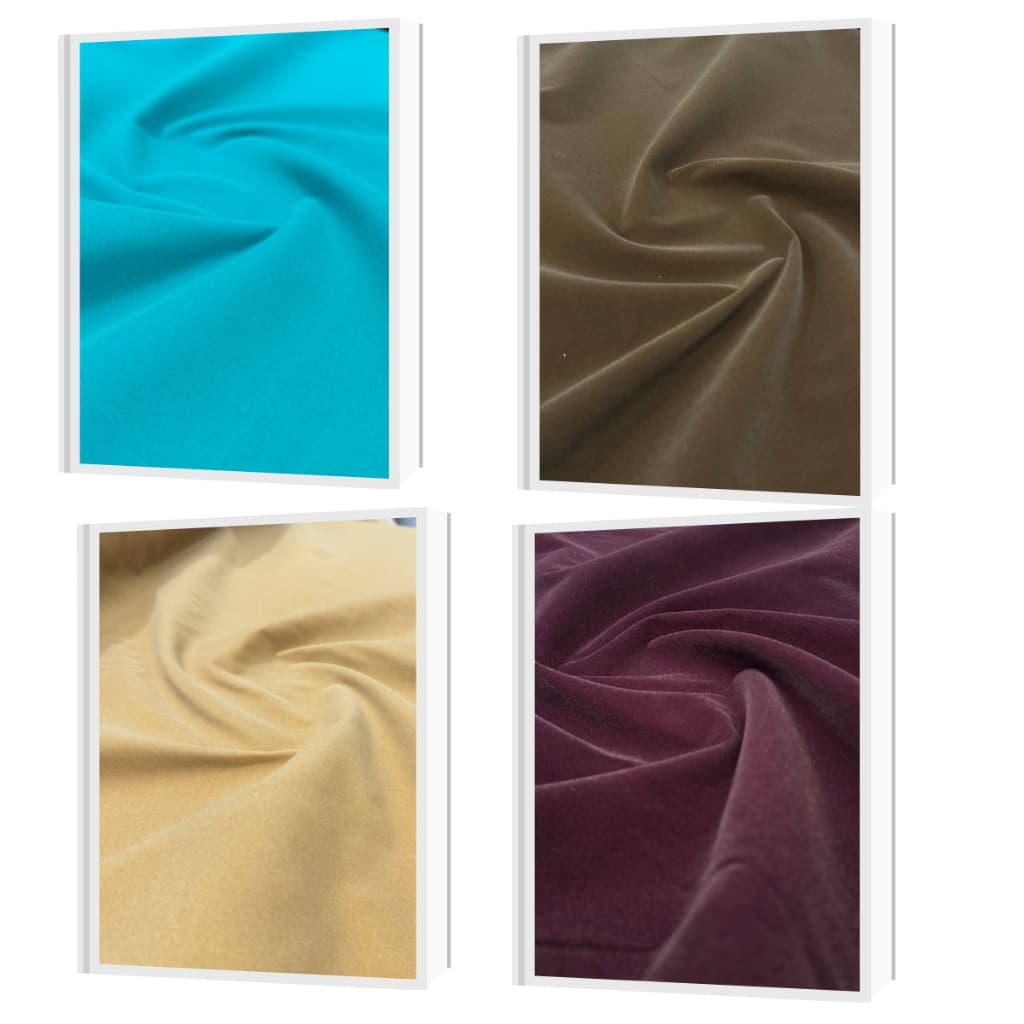 Tecido Veludo Sintético Liso1,40m Perfeito para artesanatos