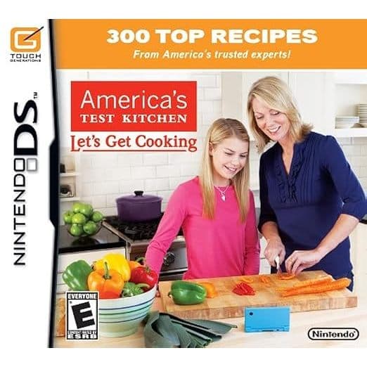 JOGO NINTENDO DS AMERICA'S TEST KITCHEN LET'S GET COOKING