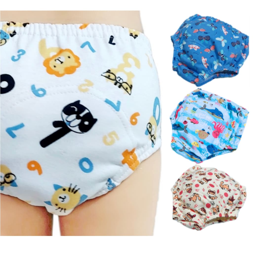 Fraldas para Desfralde de Bebê Cueca e Calcinha de Treinamento Infantil Crianças