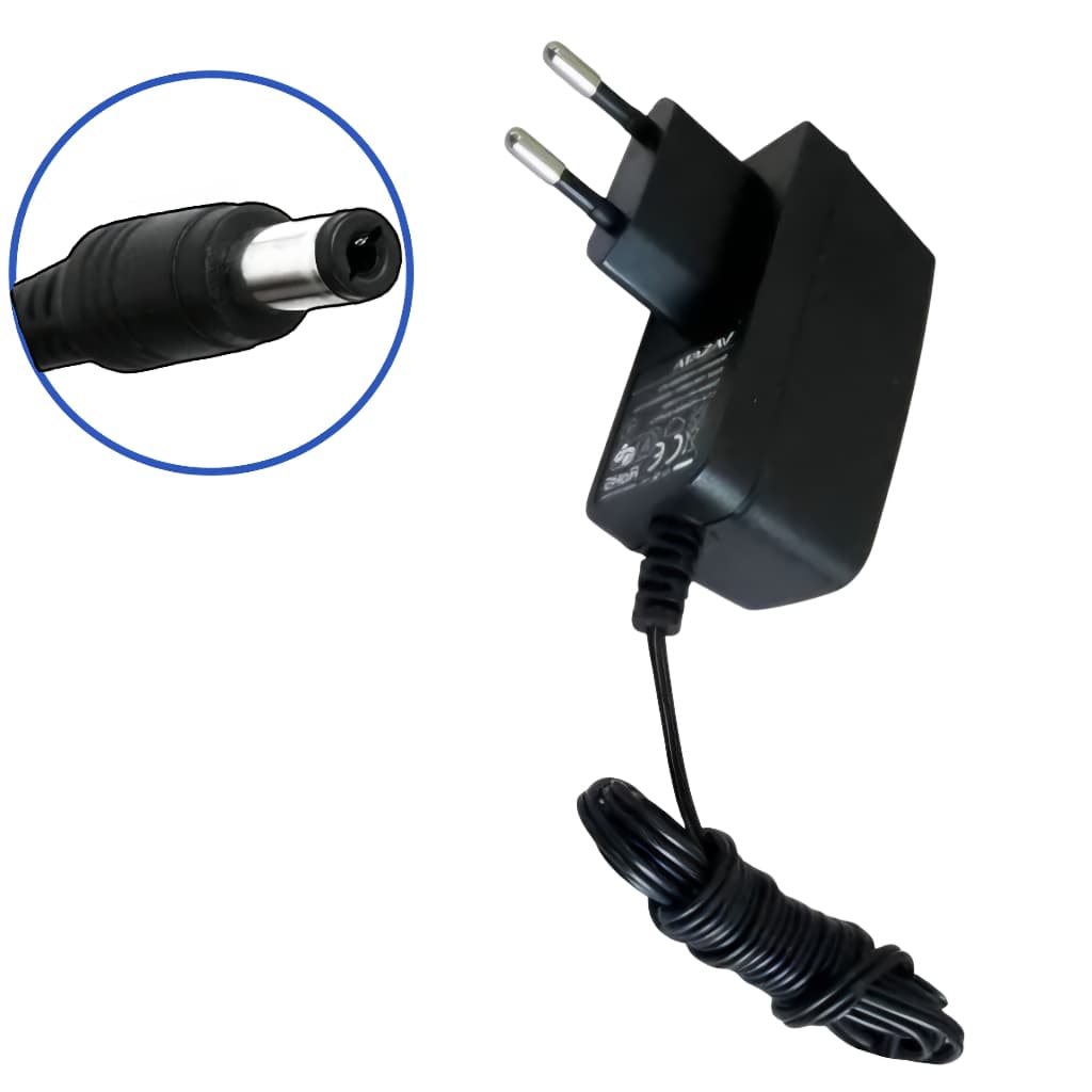 Fonte 9V 600mA Plug P4 Para Roteador Wi Fi