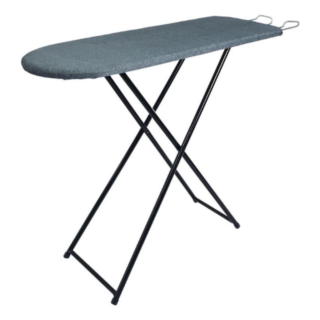 Tabua De Passar Mesa Forro Tecido Térmico Metalizado Resistente C/ 4 Regulagens Altura Reforçada