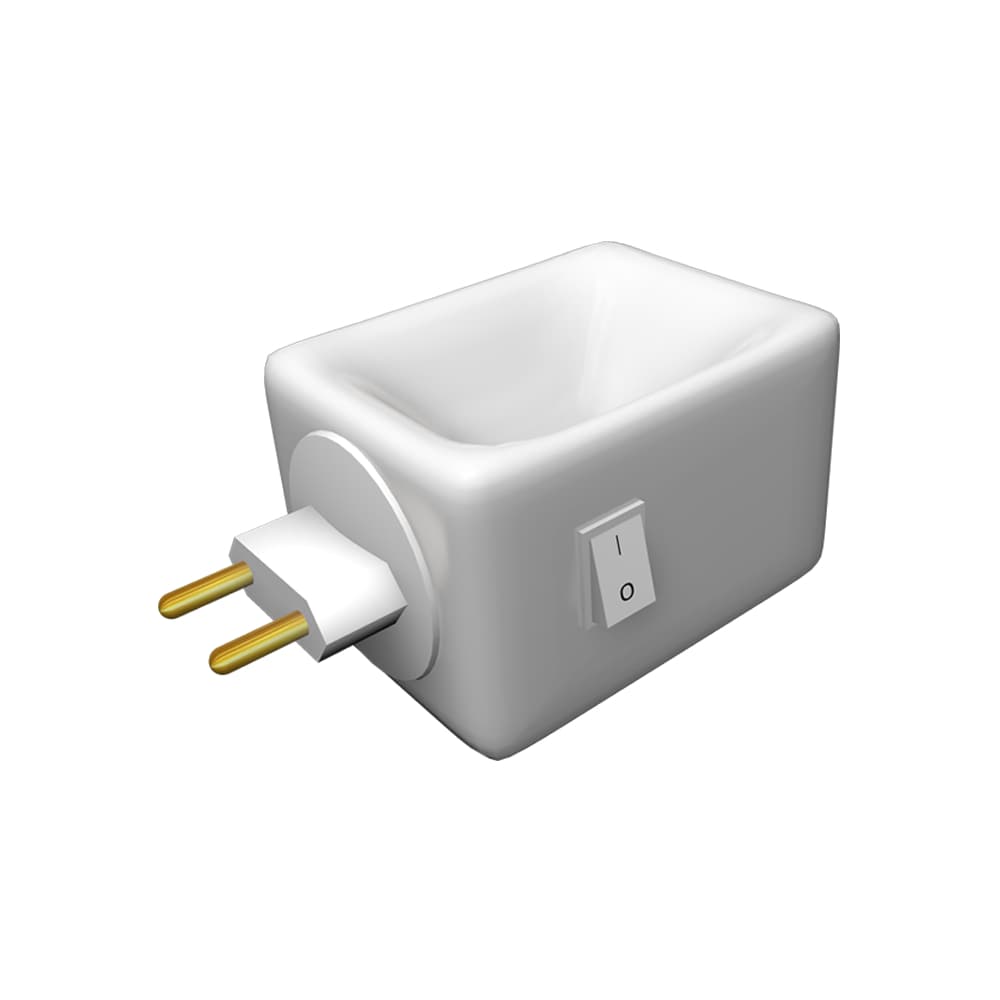 Aromatizador Elétrico de Porcelana Bivolt 110v/220v Paraíso dos Aromas Difusor