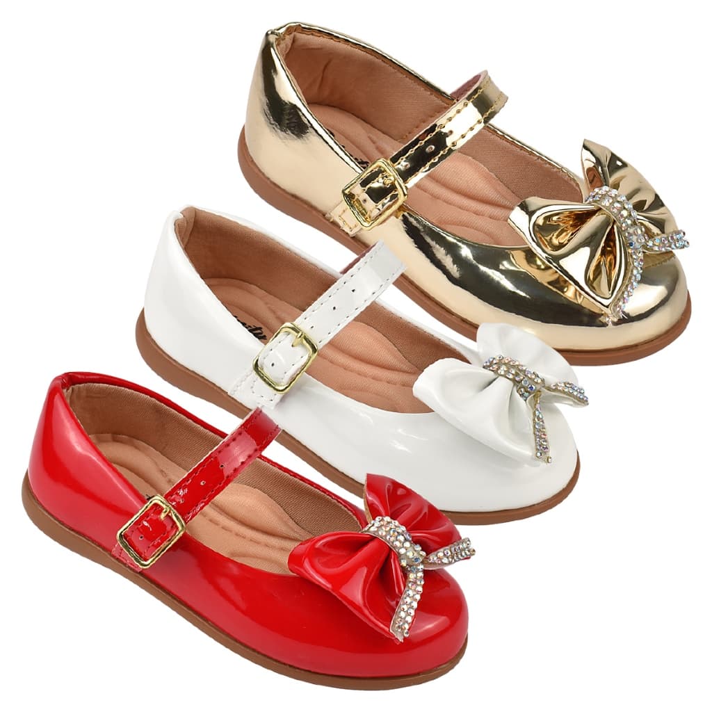 Sapatilha Infantil Feminina De Menina Do 20 Ao 34 SPT-520