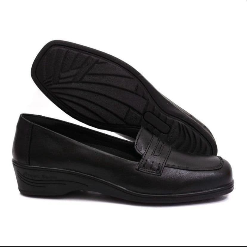 Sapato Feminino Discreto 100% Couro Legitimo Dia a Dia Conforto Envio Rapido