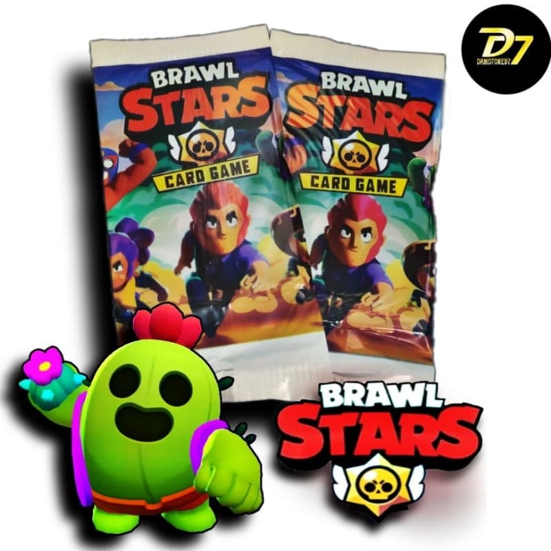 Kit 200 Cards figurinhas do BRAWL STAR  para bater > kit de 50 / 100 / 150 / 200 Pacotes