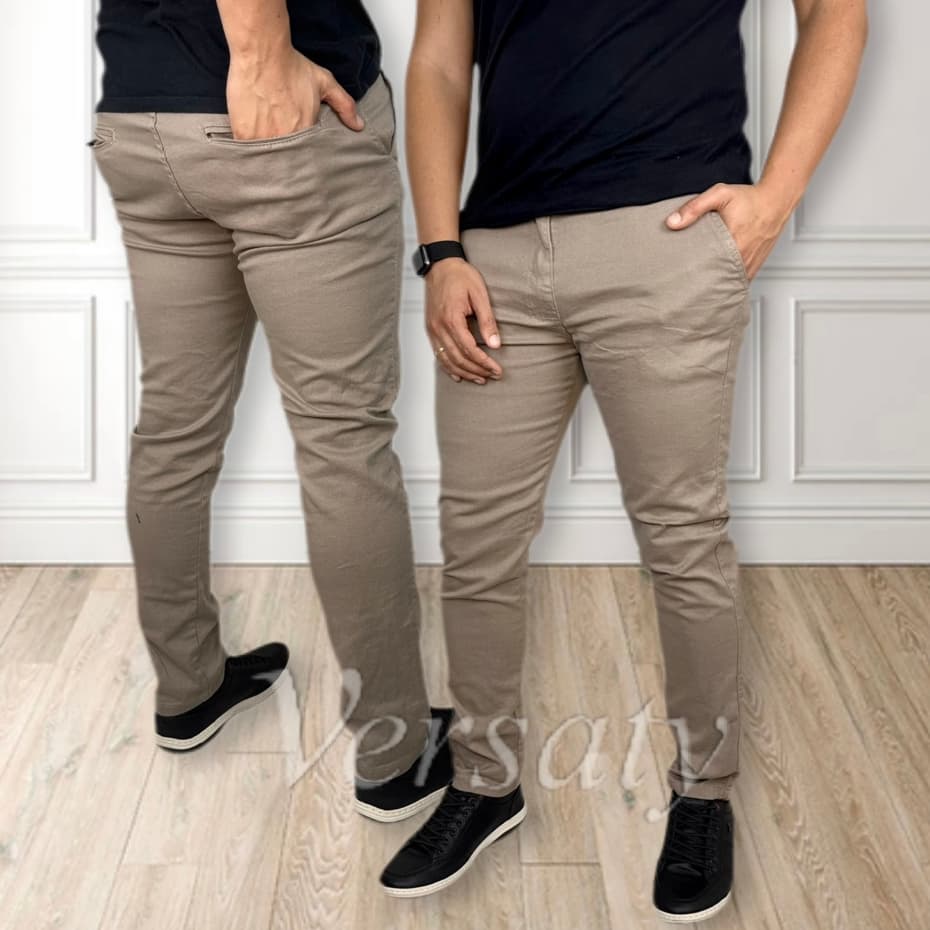 Calça SARJA Masculina Sport Fino Skinny com Lycra Slim Jeans