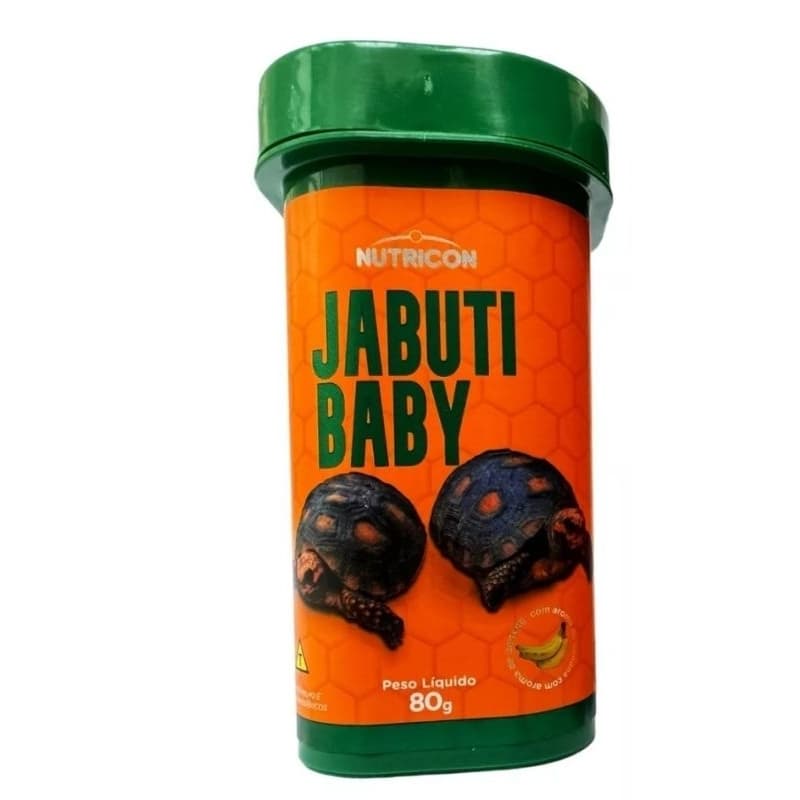 Ração Nutricon Baby Para Filhotes 80gr Jabuti