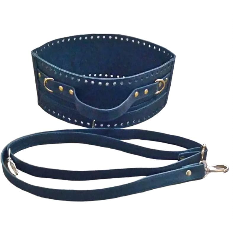 Kit boho Lateral Bolsa Crochê Redonda e Alça nas Cores Caramelo, Preto, Marrom