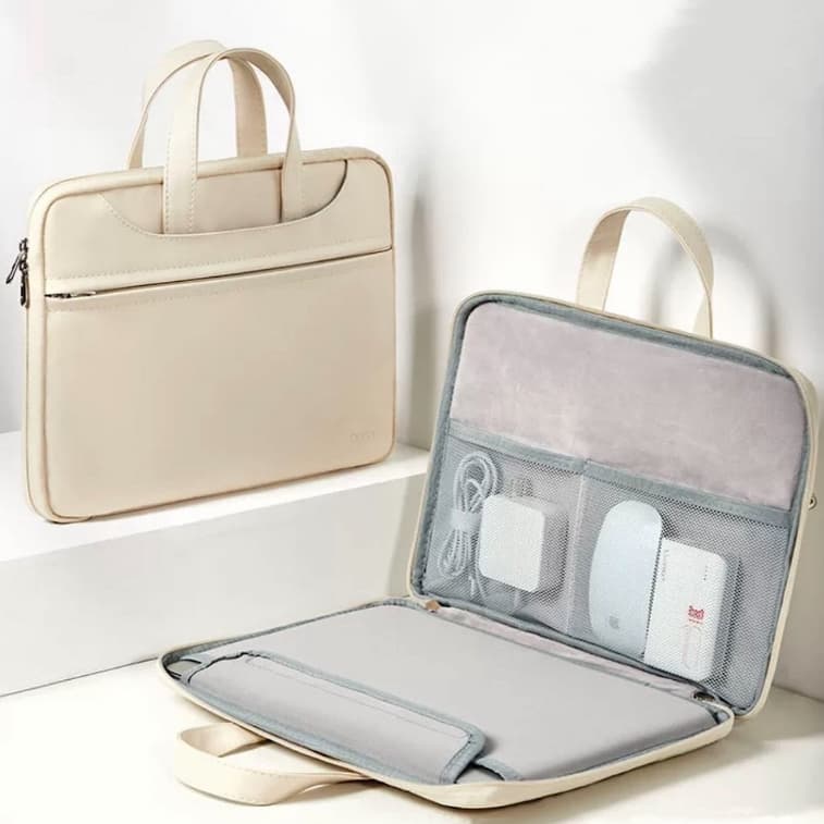 Maleta De Computador À Prova De Choque Ph 13 14 15 Polegadas De Grande Capacidade / Capa Para Notebook