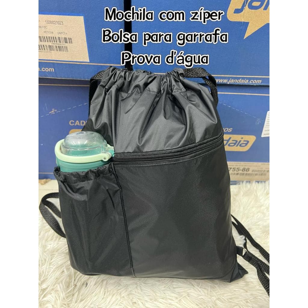 Mochila saco impermeável confortável para caminhada e academia(prova da agua)