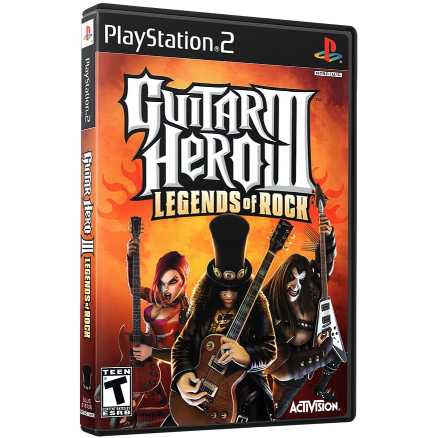 Guitar Hero III - Legends of Rock Jogo Playstation 2 Ps2