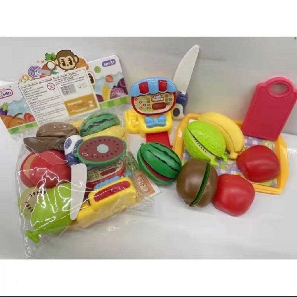 infantil Brinquedo de mini kitchen kit de cozinha,doce,frutas