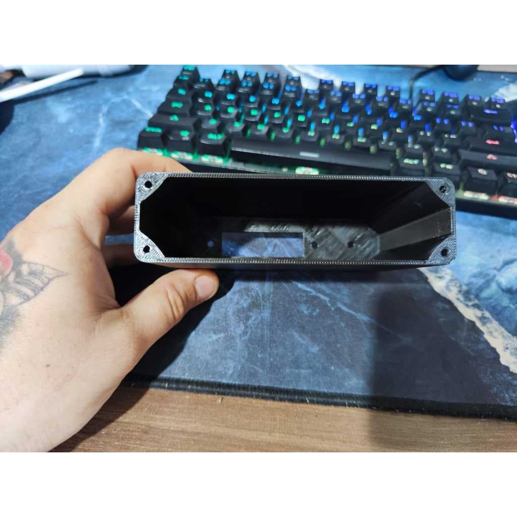 Case/Caixa para placa amplificada mp3/bluetooth de 150/200w