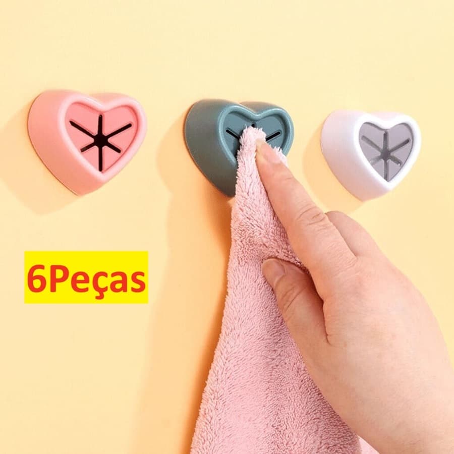 Oferta Porta Suporte Toalheiro Para Parede De Cozinha 5x2,3Cm Para Pano De Parede Cabide Organizador De Toalhas