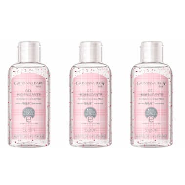 Kit Giovanna Baby Classic 60ml Álcool Em Gel Higienizante Antisséptico
