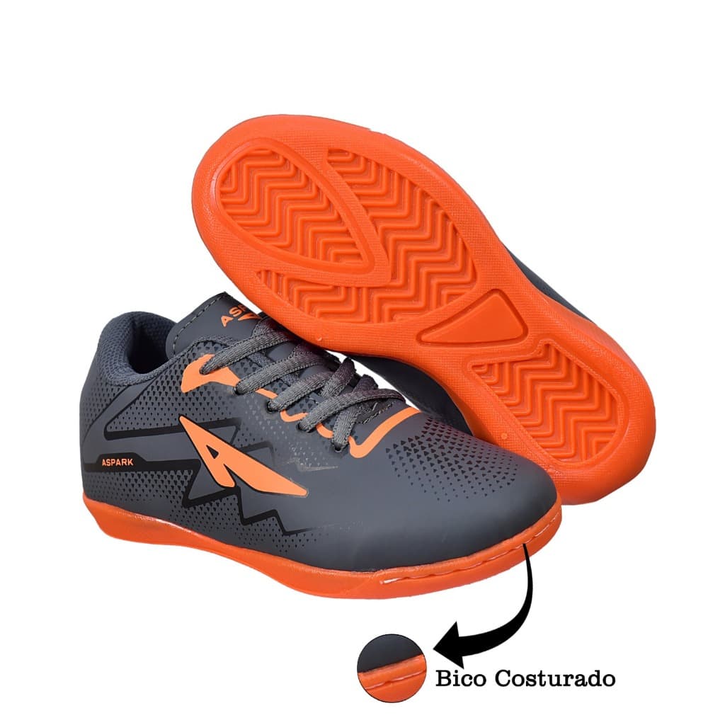 Chuteira Tênis Futsal Infantil Costurada 26 ao 33 Escolar Salão Menino Masculino