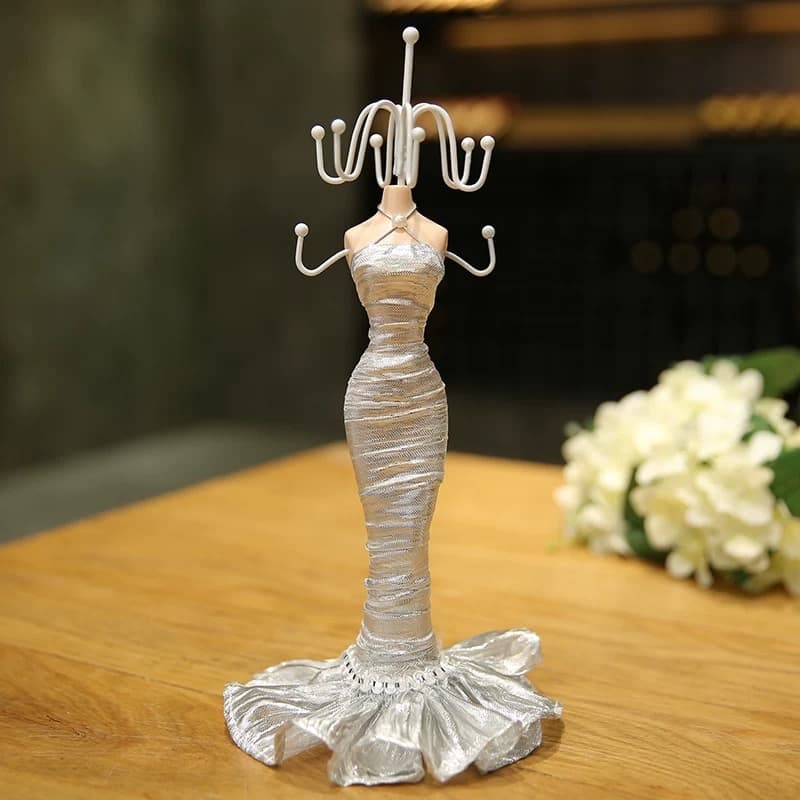 Porta Jóias Bijuterias E Acessorios Manequim Boneca Decoração