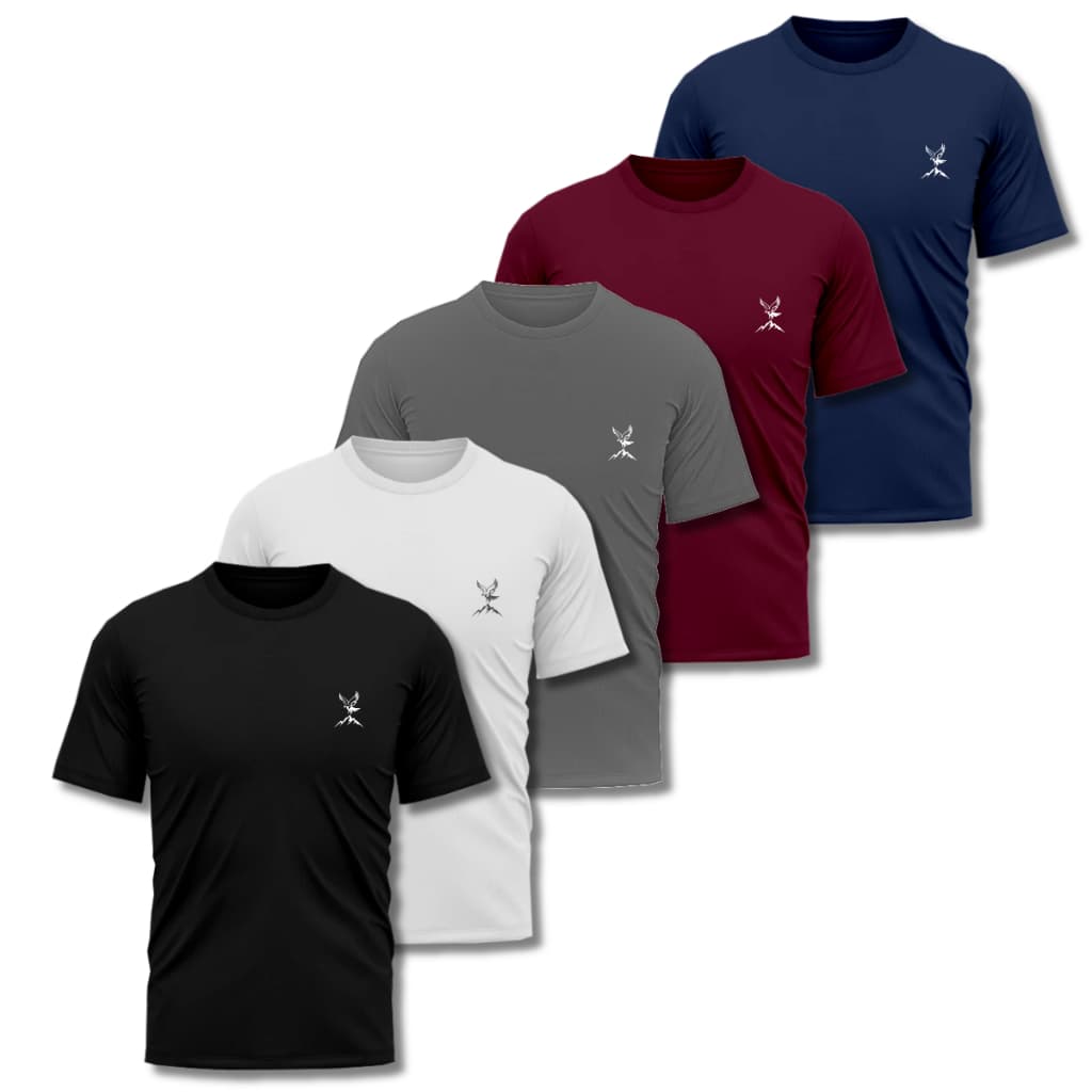 Kit Camisa Camiseta Masculina Dry Fit  Academia Treino Esporte Exercícios Corrida Ciclismo Presente