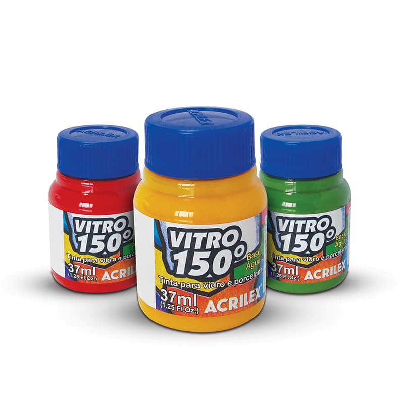 Tinta Vitro 150º Acrilex 37 ml - 01 Unidade