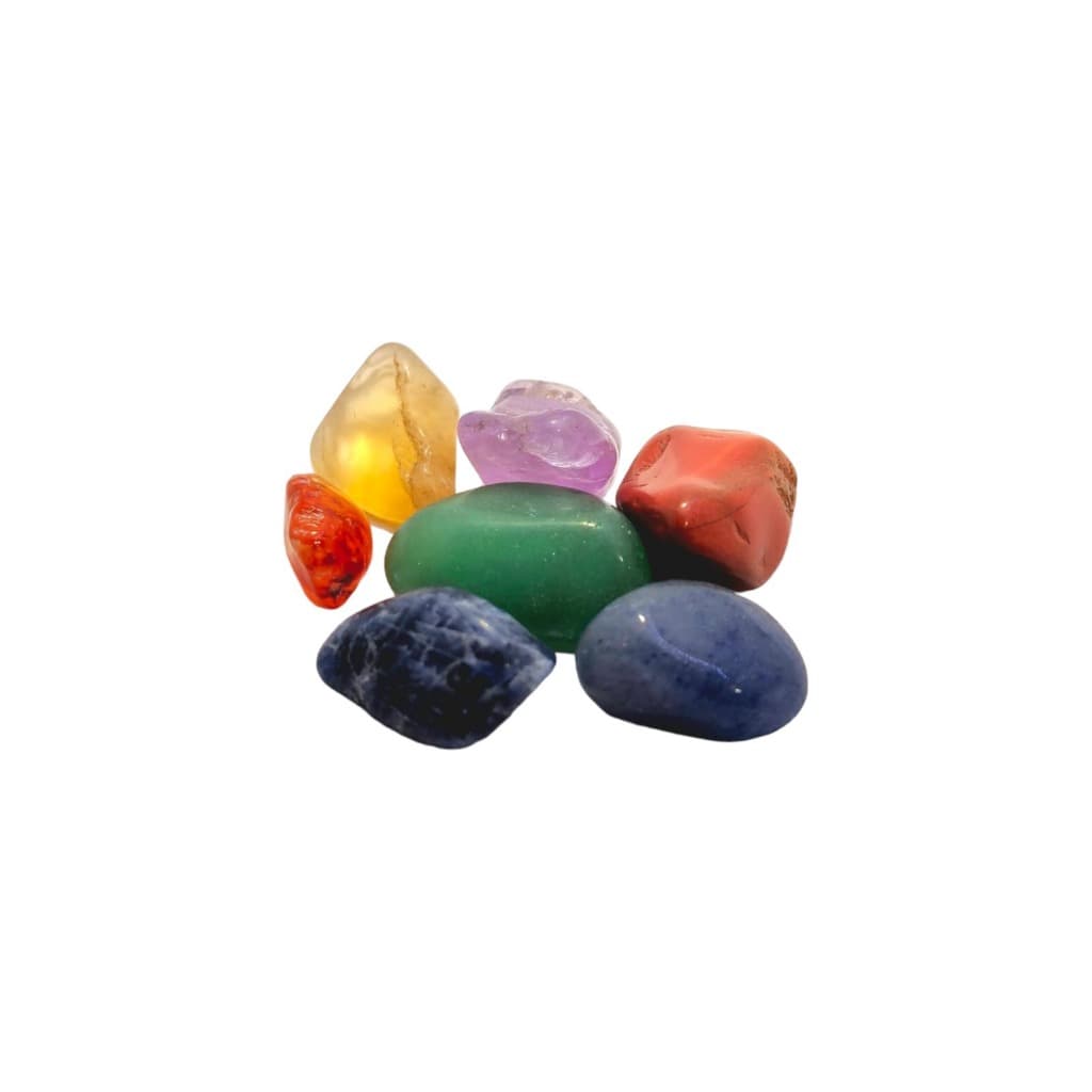 Kit Mini Pedras Dos 7 Chakras - Kit De Bolso