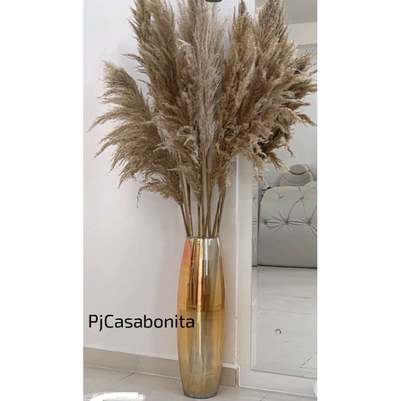 Espetacular Picasso QUALIDADE 54cm jarro para flores de vidro âmbar