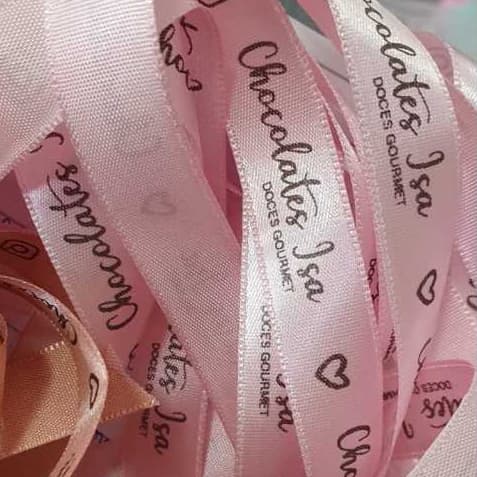 Fita de Cetim Personalizada 10MM - 10 Metros