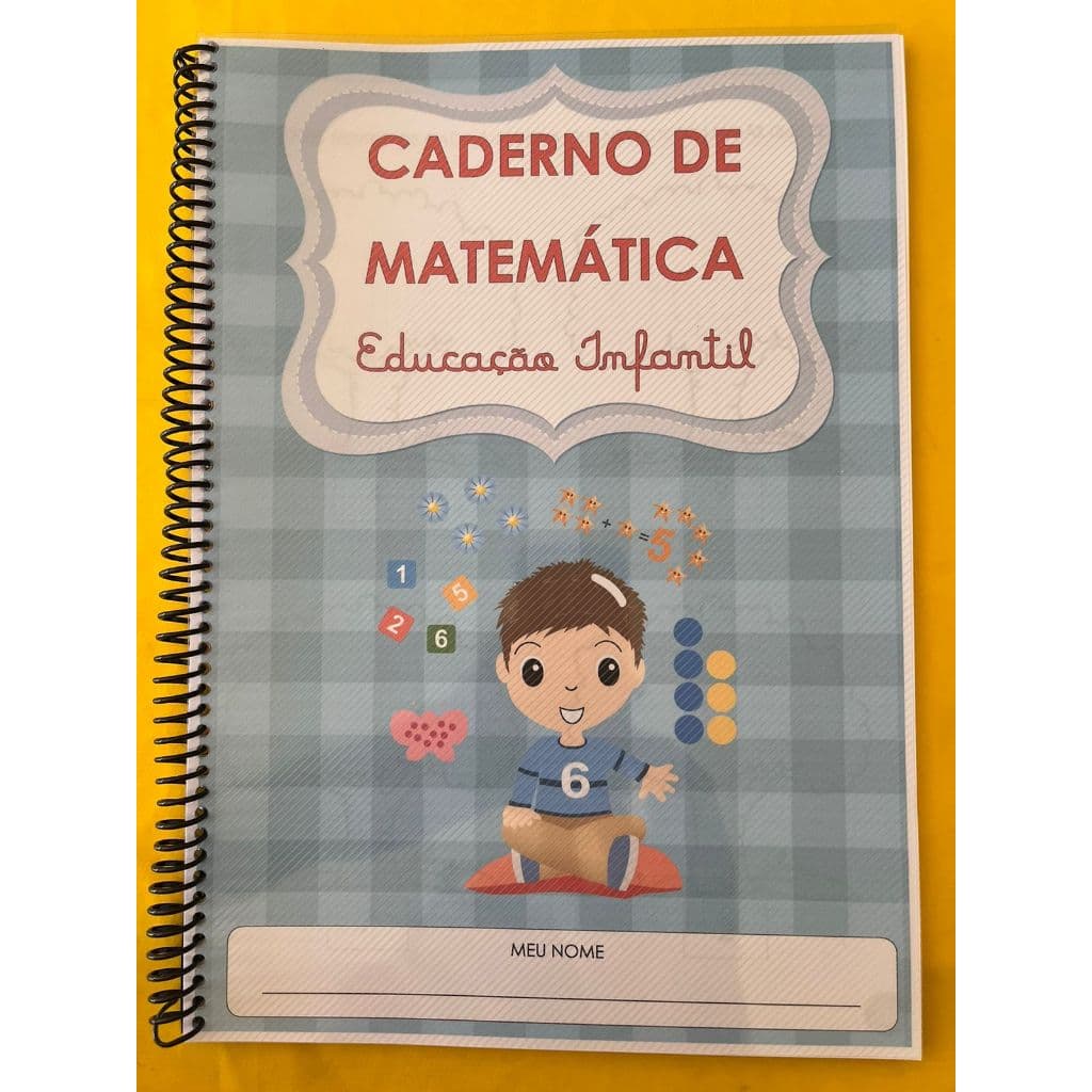 Caderno de Matemática para Educação Infantil