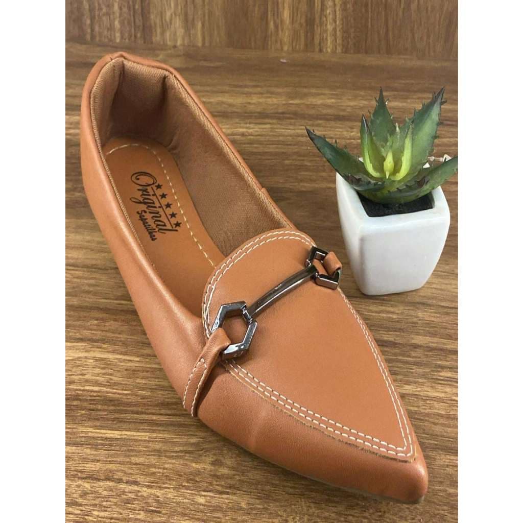 Mocassin Bico Alongado Original Sapatilhas.