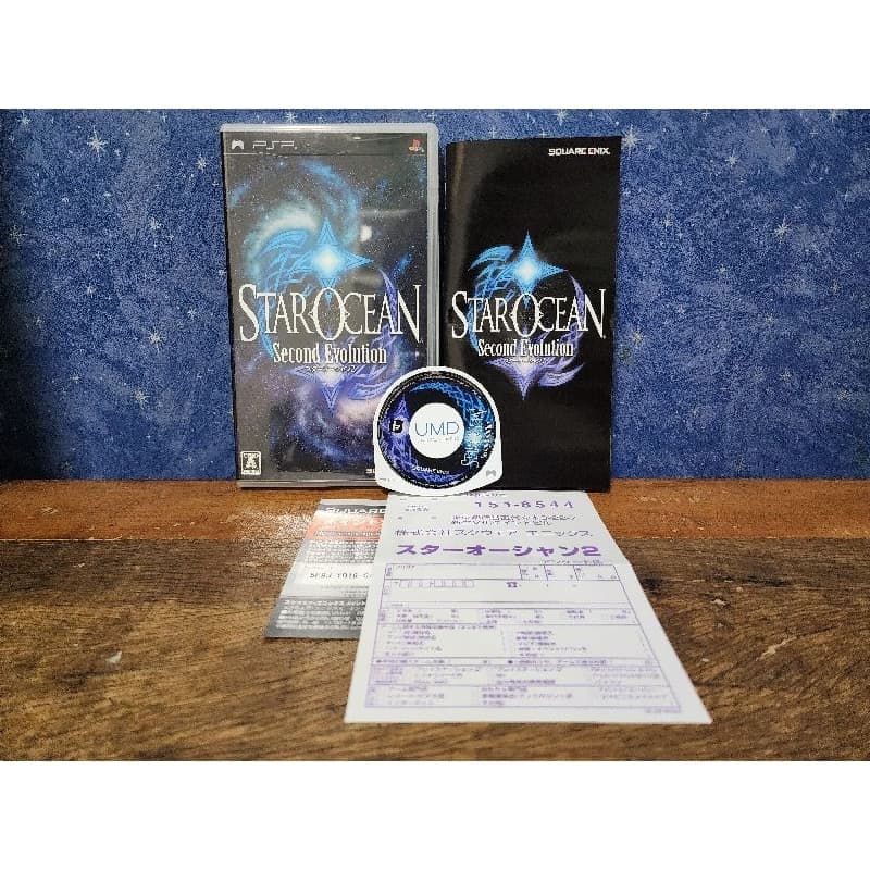 Jogo - Star Ocean: Second Evolution - Sony Playstation Portable PSP