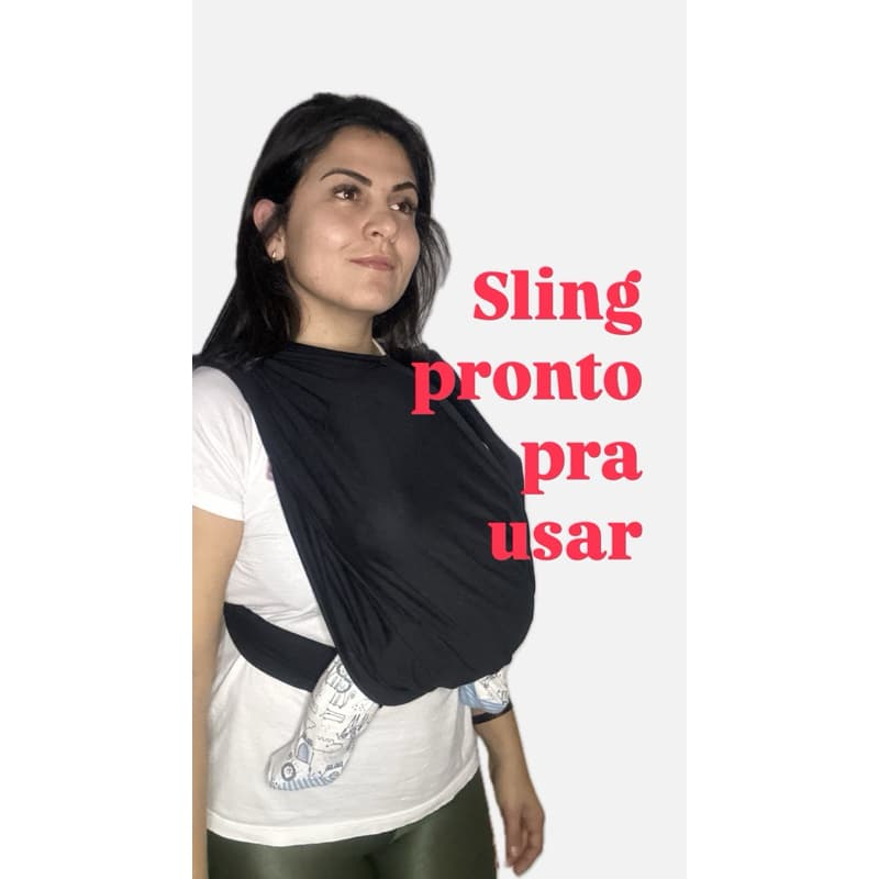Sling Pronto DryFit +Fresco +Fácil +Confortável +Seguro