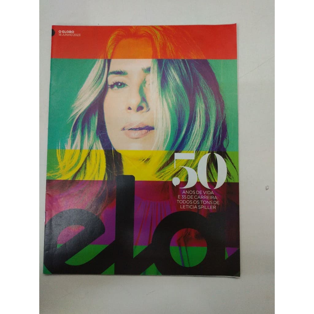 Revista ELA Ano 2023 Letícia Spiller Receita Dieta 9517