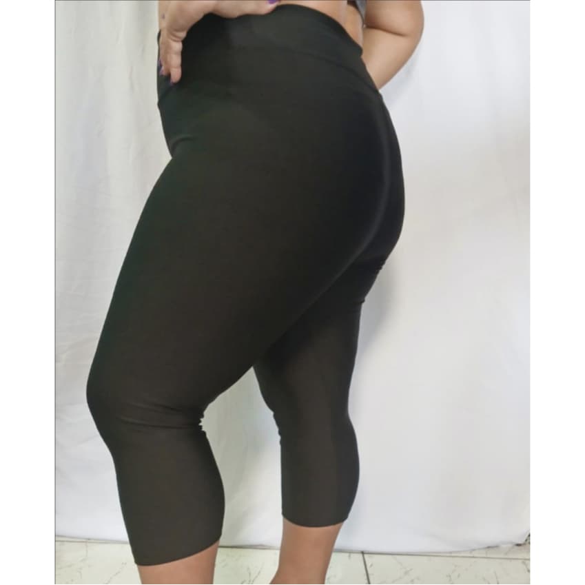 Capri corsário fitnes plus size em suplex gramatura 360 do G1 ao G6