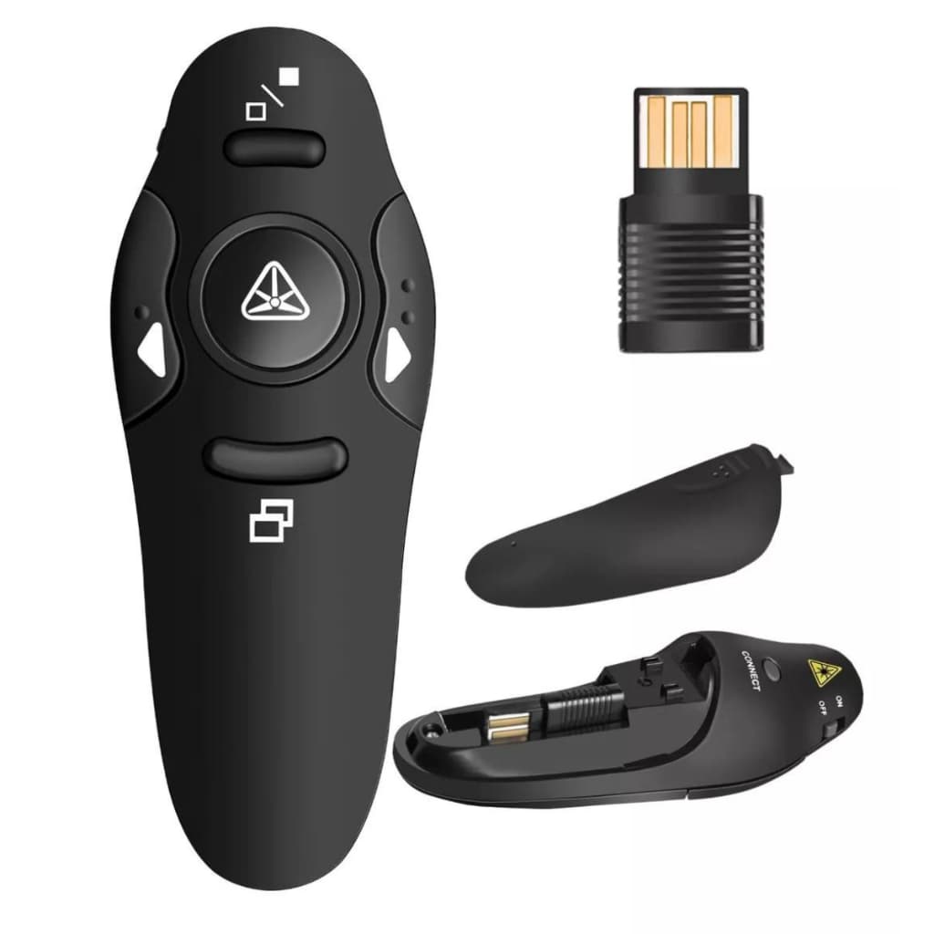 Top Caneta Controle Apresentador Multimídia Passador Slides Aula Palestra Congresso