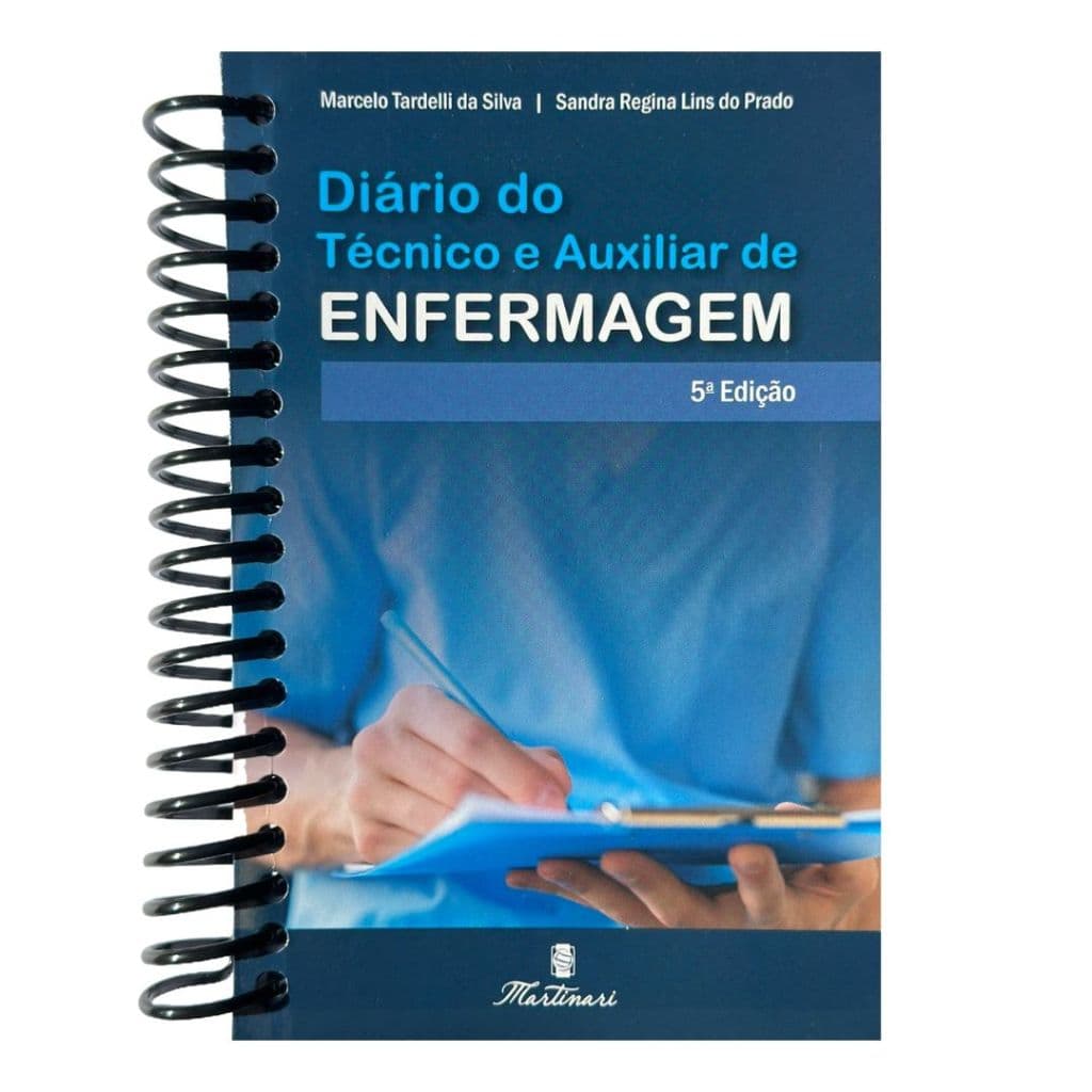 Diário do Técnico e Auxiliar de Enfermagem - Agenda com conteúdo atualizado