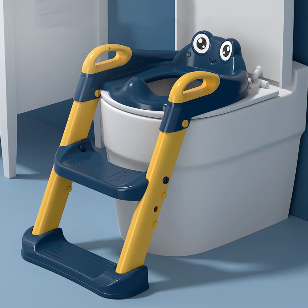 Assento Redutor Infantil com Escada para Vaso Sanitário