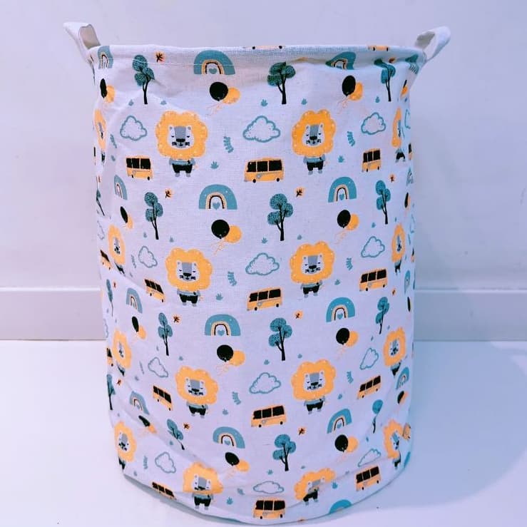 Cesto Multiuso Organizador Roupa Suja e Brinquedos 60 litros