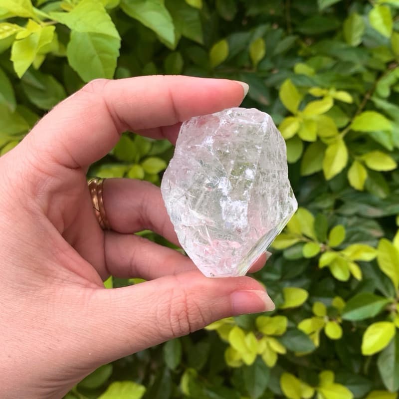 Cristal Quartzo Transparente Bruto Pedra Natural