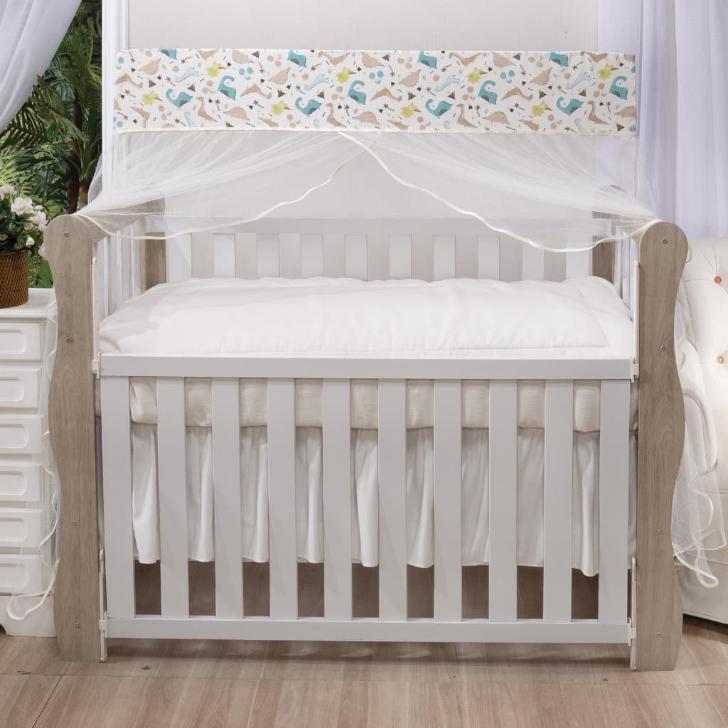 MOSQUITEIRO (CORTINADO) PARA BERÇO DINOSSAURO MENINO