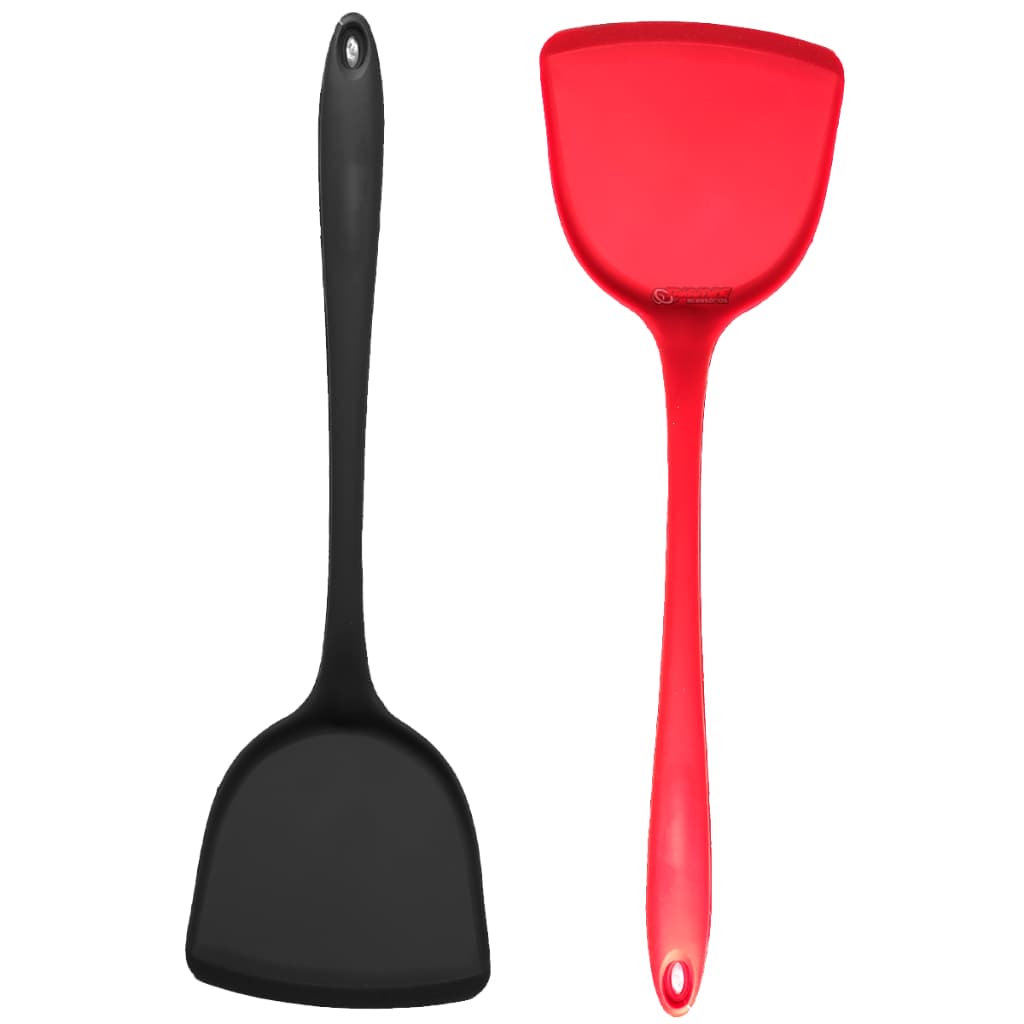 Espátula Reta Silicone Fritura Omelete cozinha utensílios Hambúrguer Pão Duro Restaurante Hotel