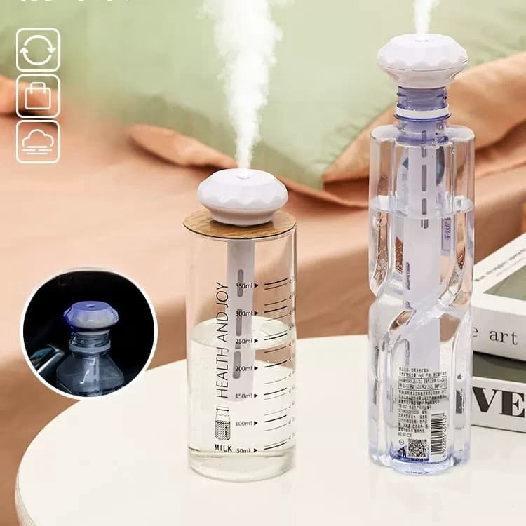 Umidificador De Ar USB Difusor Ultra-Sônico De Luz Romântica -D8