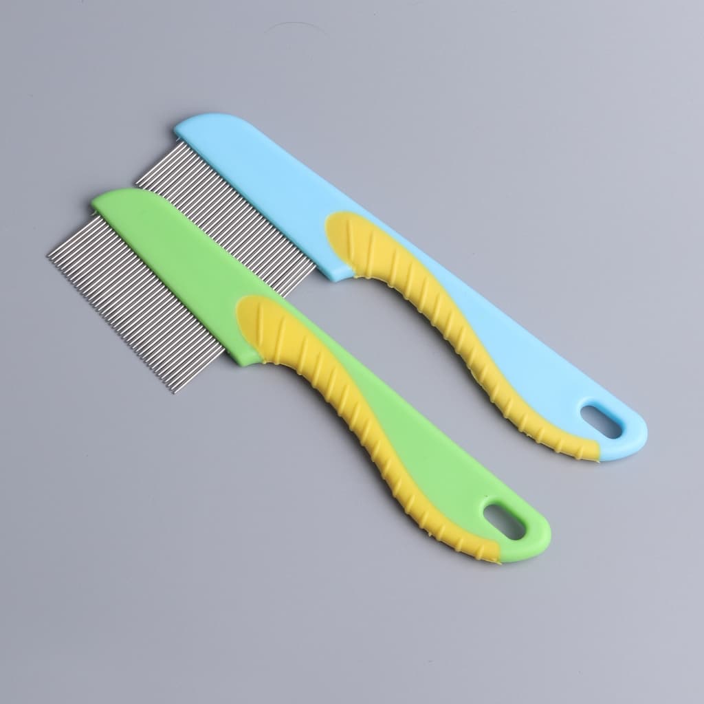 Pente Fino - Remove Pulgas e Carrapatos - Cores Sortidas