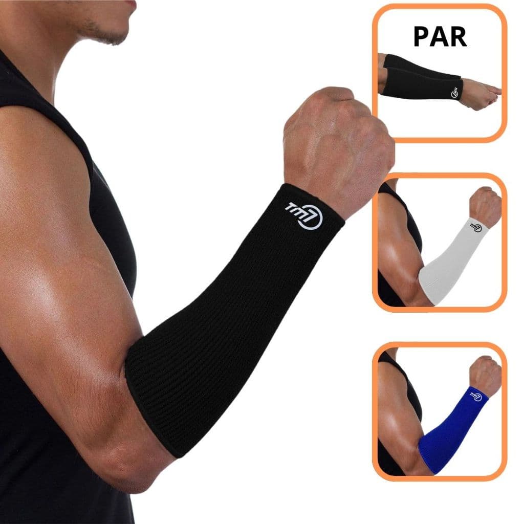 Manguito Protetor Antebraço Para Vôlei Tm7 Brac Curto Diverso Cores PAR Proteçao Profissional