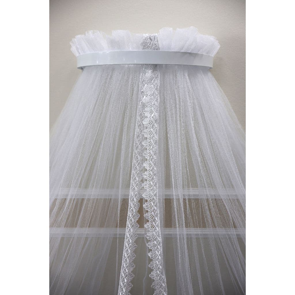 Mosquiteiro Para Dossel Tule Com Grippir Cortinado Para Berço SEM SUPORTE